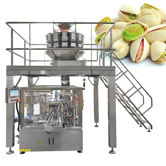 Automatic Multihead Weigher Powder Packing Machine for Stand-up Pouch