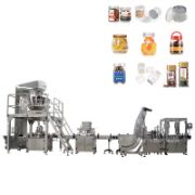 Automatic Canning and Capping Machine for Bottles and Jars