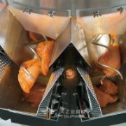 Automatic Multi-Function Meat Packing Machine with Multihead Weigher