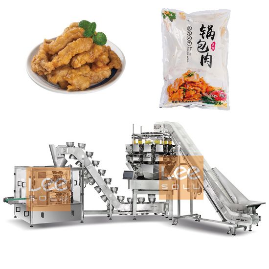 Multihead Weigher Frozen Meat Packing Machine