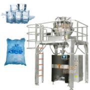 Automatic Ice Cube Packing Machine – Multiheaded Weigher