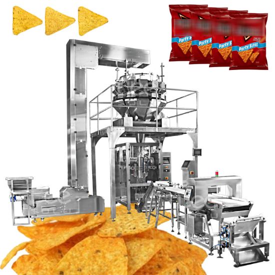 Vertical Nitrogen Chips Packing Machine – Quad Seal