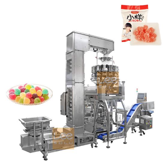 Vertical Gummy Candy Packing Machine – Multiheaded Weigher