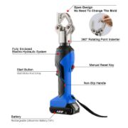 Battery Hydraulic Cable Crimper