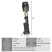 Battery Hydraulic 3-in-1 Press Tool