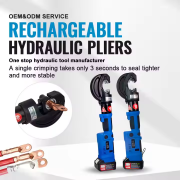 GS-400C Battery Hydraulic Cable Crimping Tool (120kN)