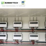 Growatt On-Grid 3-Phase Inverter – 125KW, High Efficiency, 10 MPPT