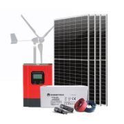Complete Hybrid Wind and Solar Power System – 3KW for Home Use