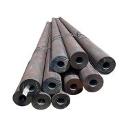 Welded-free carbon steel pipes for industrial and construction applications