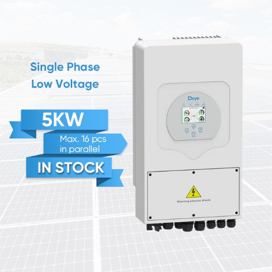 Deye 5kW Single-Phase Hybrid Solar Inverter – Pure Sine Wave