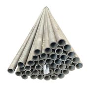 ERW carbon steel pipe for fluid transport, structure, and industrial piping