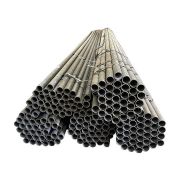 ERW carbon steel pipe for fluid transport, structure, and industrial piping