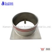 Anti-Odor Water seal Floor Drain with Flange for Outdoor Kitchen Use