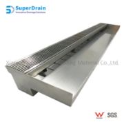 Stainless Steel Outdoor Threshold Drain Kit