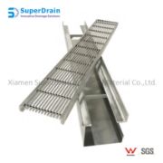 Stainless Steel Outdoor Threshold Drain Kit