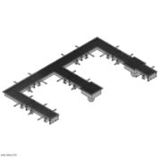 Kitchen & Dining Room Central Drainage Grille