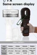 Digital Ground Resistance Clamp Meter with LCD