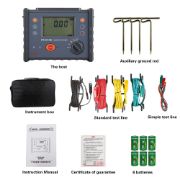 FR3010 Digital Ground & Soil Resistance Tester