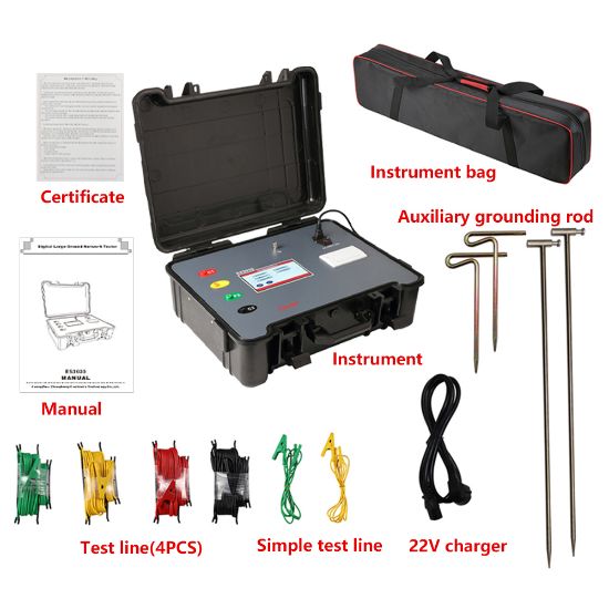 ES3030 Dual-Frequency Soil & Ground Resistance Tester