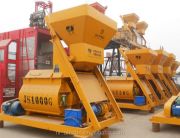 High-efficiency JS1000 concrete mixer for commercial construction and ready-mix plants