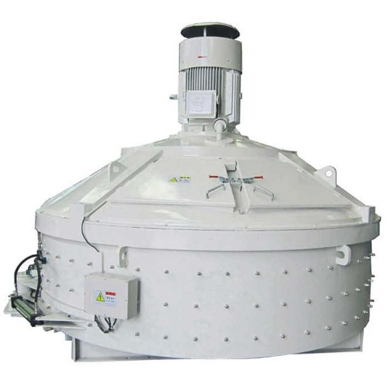 High-performance JN500 vertical pan mixer for concrete production in block plants and precast applications