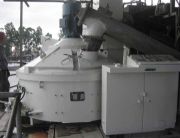 High-performance JN500 vertical pan mixer for concrete production in block plants and precast applications