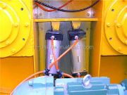 JS2000 high-capacity concrete mixer with 2m³ discharging volume for industrial and commercial applications