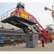 Fully integrated mobile mixing solution with 35 cubic meters per hour capacity for on-site concrete production