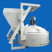 MP1500 high-performance planetary mixer with 1500L capacity for precision concrete mixing