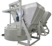 MP2000 planetary mixing system with 2m³/batch output for precision cement blending in concrete production
