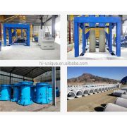 Advanced vertical casting system for RCC pipes up to 3000mm diameter with high monthly output