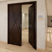 Antique Style Wooden Entry Door