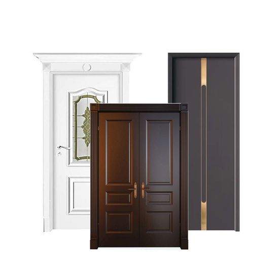 Modern Wooden Bedroom Door