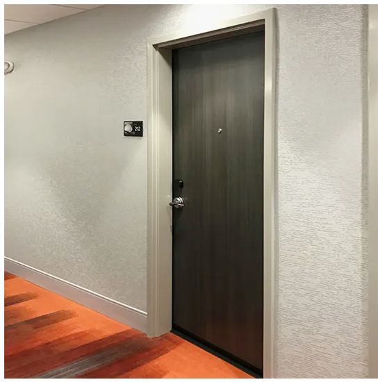 Hotel Wooden Fireproof Door