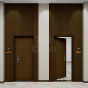 Hotel Wooden Fireproof Door