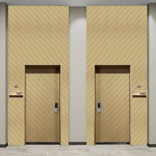 Walnut Hotel Interior Door
