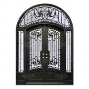 Antique Wrought Iron Door