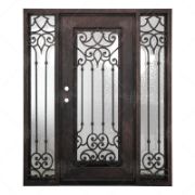Antique Wrought Iron Door