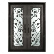 Antique Wrought Iron Door