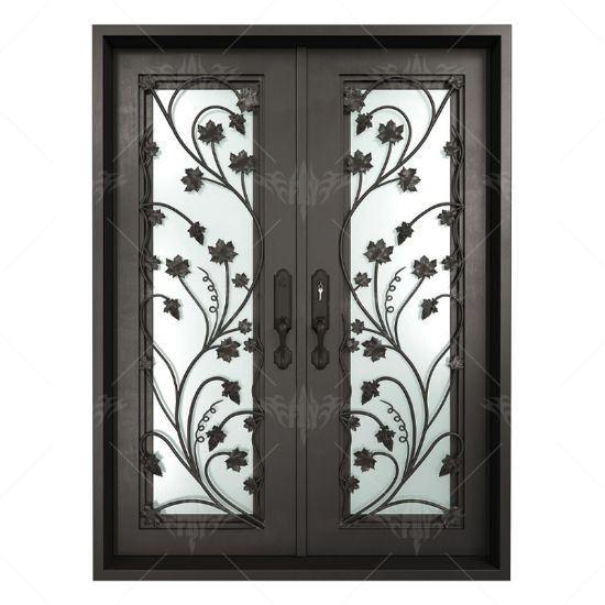 Antique Wrought Iron Door