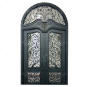 European Wrought Iron Entrance Door