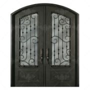 European Wrought Iron Entrance Door