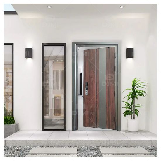 Modern Steel Entry Door
