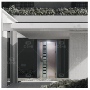 Modern Steel Entry Door