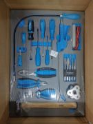 173-Piece CR-V Tool Kit with Sickle & Power Driver