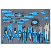 371-Piece CR-V Tool Kit with Sickle & Pickaxe