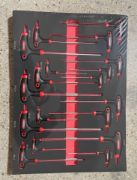 258-Piece CR-V Automotive Repair Kit with Sickle & Pickaxe