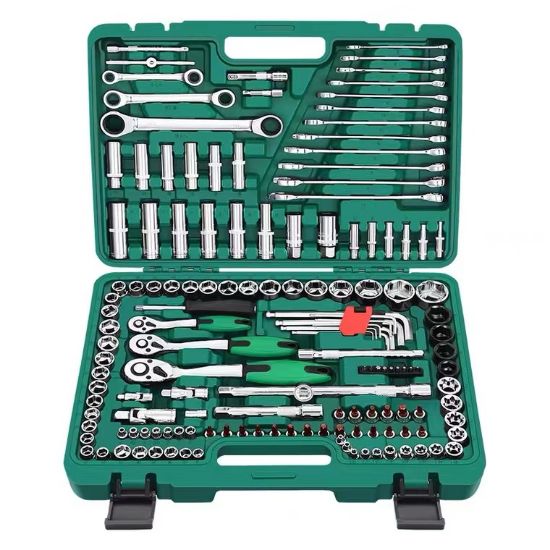 150-Piece CR-V Mechanic Tool Kit in Hard Case