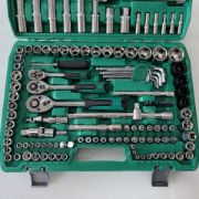 150-Piece CR-V Mechanic Tool Kit in Hard Case