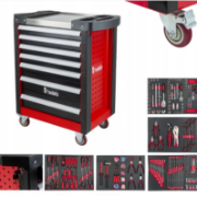 7-Drawer Stainless Steel Tool Cabinet